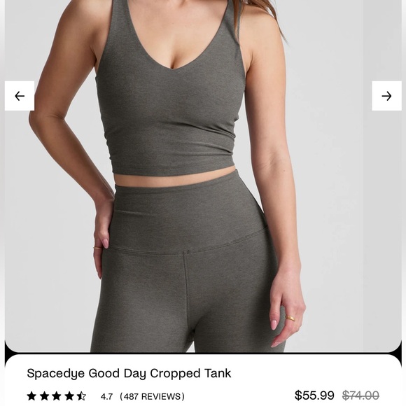 Beyond Yoga Umber Heather Top - Picture 5 of 5